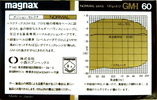 Compact Cassette:  Magnax - GM-I 60