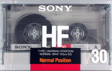 Compact Cassette: Sony  - HF 30