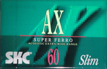 Compact Cassette: Sunkyong Magnetic Limited (SKM) SKC - AX 60