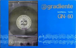 Compact Cassette: Unknown Gradiente -  60