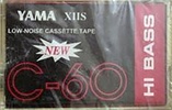 Compact Cassette Yama 60 "XIIS" Type I Normal Near East