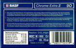 Compact Cassette: BASF  - Chrome Extra II 90