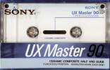 Compact Cassette: Sony  - UX Master 90