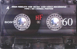 Compact Cassette: Sony  - HF 60