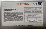 Compact Cassette Electra 60 "SS-I" Type I Normal South Korea