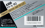 Compact Cassette: FUJI AXIA - PS-Is 90