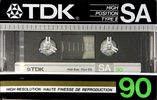 Compact Cassette: TDK  - SA 90