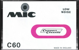 Compact Cassette:  Mic -  60