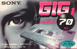 Compact Cassette: Sony  - GIG-1 70