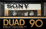 Compact Cassette: Sony  - Duad 90