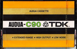 Compact Cassette: TDK  - Audua 90