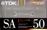 Compact Cassette: TDK  - SA 50