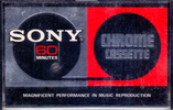 Compact Cassette: Sony  -  60