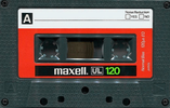 Compact Cassette Maxell UL 120 Type I Normal 1980 Europe