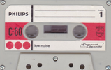 Compact Cassette Philips 60 Type I Normal 1971 Netherlands