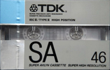 Compact Cassette: TDK  - SA 46