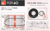 Compact Cassette: BASF  - FCR 60