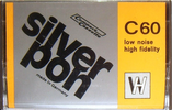 Compact Cassette:  Silver Pon -  60