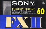 Compact Cassette: Sony  - FX II 60