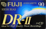 Compact Cassette:  Fuji - DR-II 90