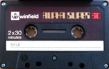 Compact Cassette Winfield Alpha Super 60 Type I Normal 1978 Portugal