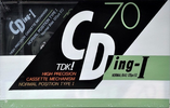 Compact Cassette: TDK  - CDing-I 70