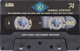 Compact Cassette: FUJI AXIA - K1 74