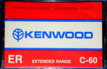 Compact Cassette:  Kenwood - ER 60