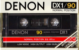 Compact Cassette: Nippon Columbia / Denon Denon - DX1 90