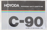 Compact Cassette: Unknown Hoyoda -  90