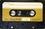 Compact Cassette Daiei ELH 60 Type I Normal 1976 Japan