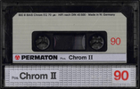 Compact Cassette: Unknown Permaton -  90