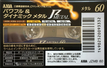 Compact Cassette: FUJI AXIA - J`z Metal 60