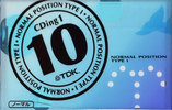 Compact Cassette TDK CDing 1 10 "CD1-10U" Type I Normal 2005 Japan