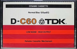 Compact Cassette: TDK  - D 60