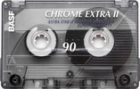 Compact Cassette: BASF  - Chrome Extra II 90