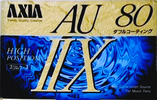 Compact Cassette: FUJI AXIA - AU-IIx 80