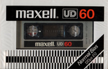 Compact Cassette: Maxell / Hitachi Maxell - UD 60