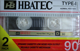 Compact Cassette: Unknown Hbatec -  90