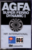 Compact Cassette: AGFA  - Super Ferro Dynamic I 60+6