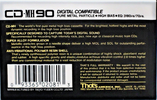 Compact Cassette: Taiyo Yuden Thats - CD 90