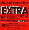 Compact Cassette:  Audio Magnetics - Extra 60+6