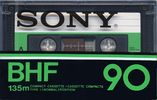 Compact Cassette: Sony  - BHF 90