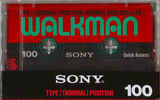 Compact Cassette: Sony  - Walkman 100