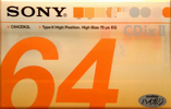 Compact Cassette: Sony  - CDix II 64