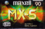 Compact Cassette: Maxell / Hitachi Maxell - MX-S 90