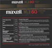 Compact Cassette: Maxell / Hitachi Maxell - XLII 60