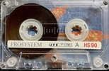 Compact Cassette Prosystem 90 "HS" Type I Normal Unknown Country