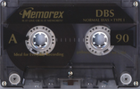 Compact Cassette: Memorex  - dBS 90