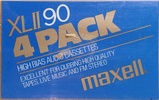 4 pack: Maxell / Hitachi Maxell - XLII 90